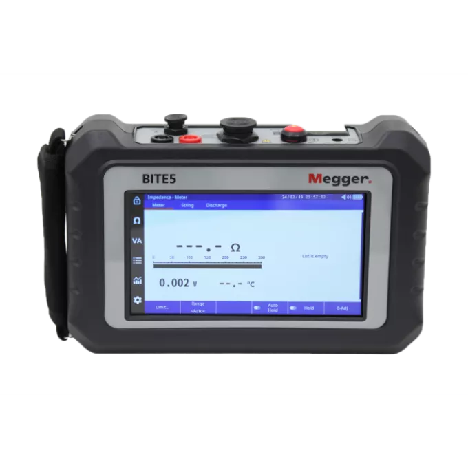 Megger BITE5-ADV Battery Tester series Impedance, ohmic, lead-acid, NiCD, and lithium-ion batteries