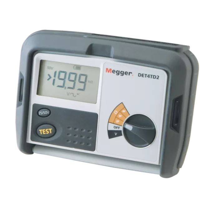Megger DET4TC2 + ETK50C Ground Resistance Measuring