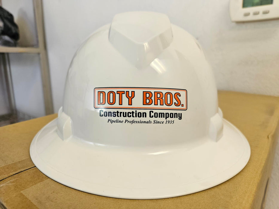 Pyramex Ridgeline HP54110 4 Point Full Brim Hard Hat - Doty