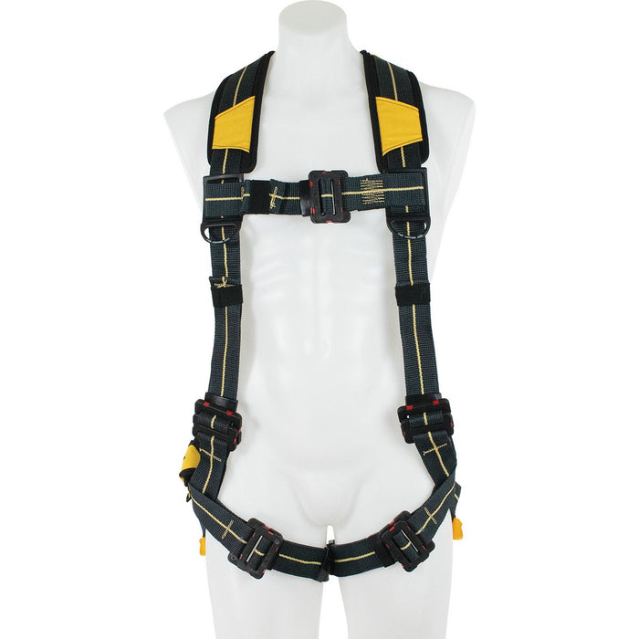 Arc Flash H914004 Harness Standard (Back D-Ring), Dielectric Pass Thru Legs (XL)