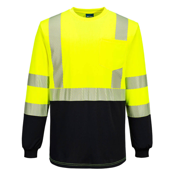 S197 Hi-Vis Long Sleeve Class III Segmented Tape Lime