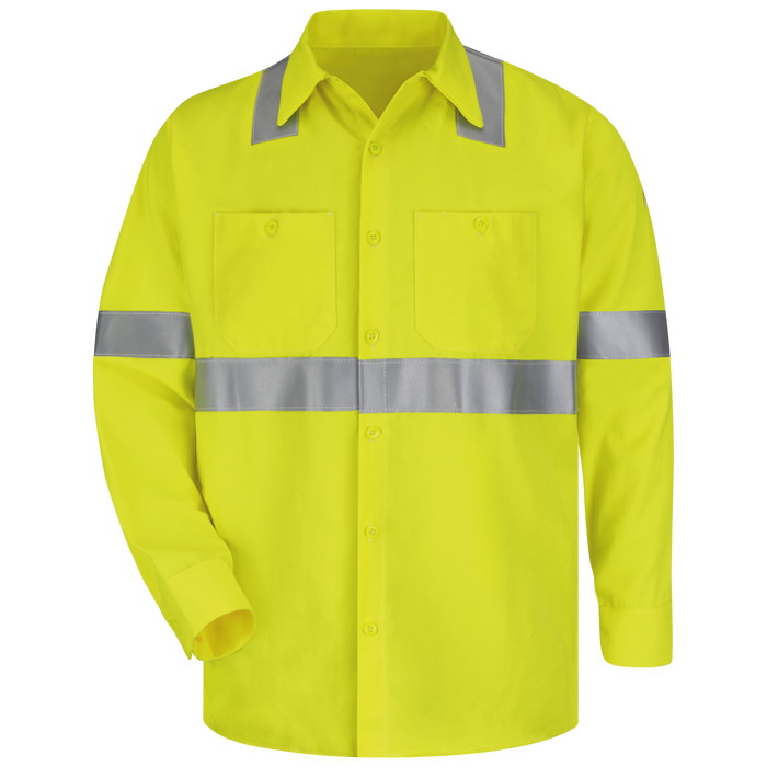 BULWARK SMW4 Midweight FR Hi-Visibility Work Shirt