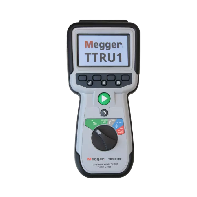 Megger TTRU1-Basic 1Ø handheld turns ratiometer - 37.5 VAC