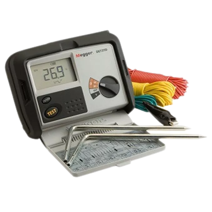Megger DET3TD Earth Tester 3P+Kit
