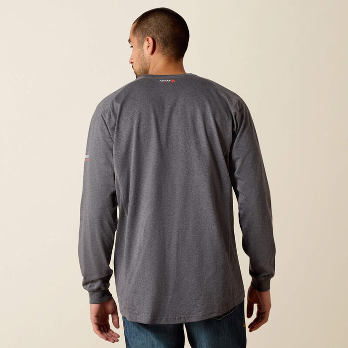 ARIAT FR Air Crew T-Shirt CHARCOAL