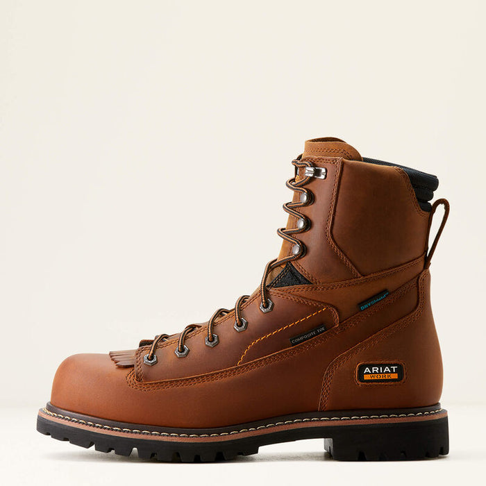 Petrelli ARIAT Longview Shock Shield 8" Waterproof Composite Toe Work Boot