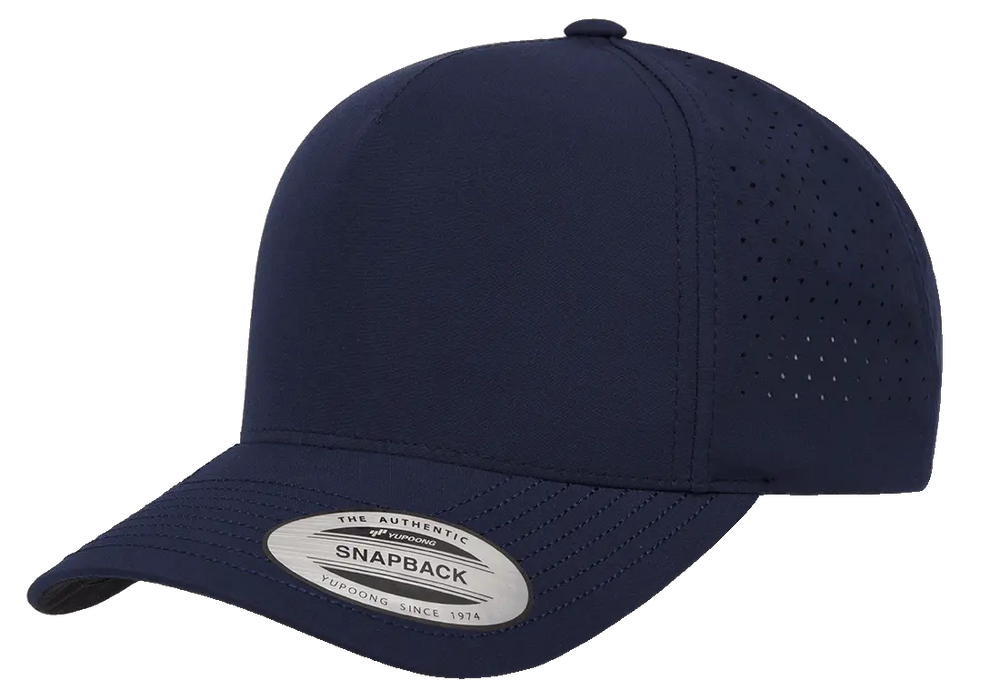 Flexfit Hat YP Classics® 5-panel snapback cap with perforation
