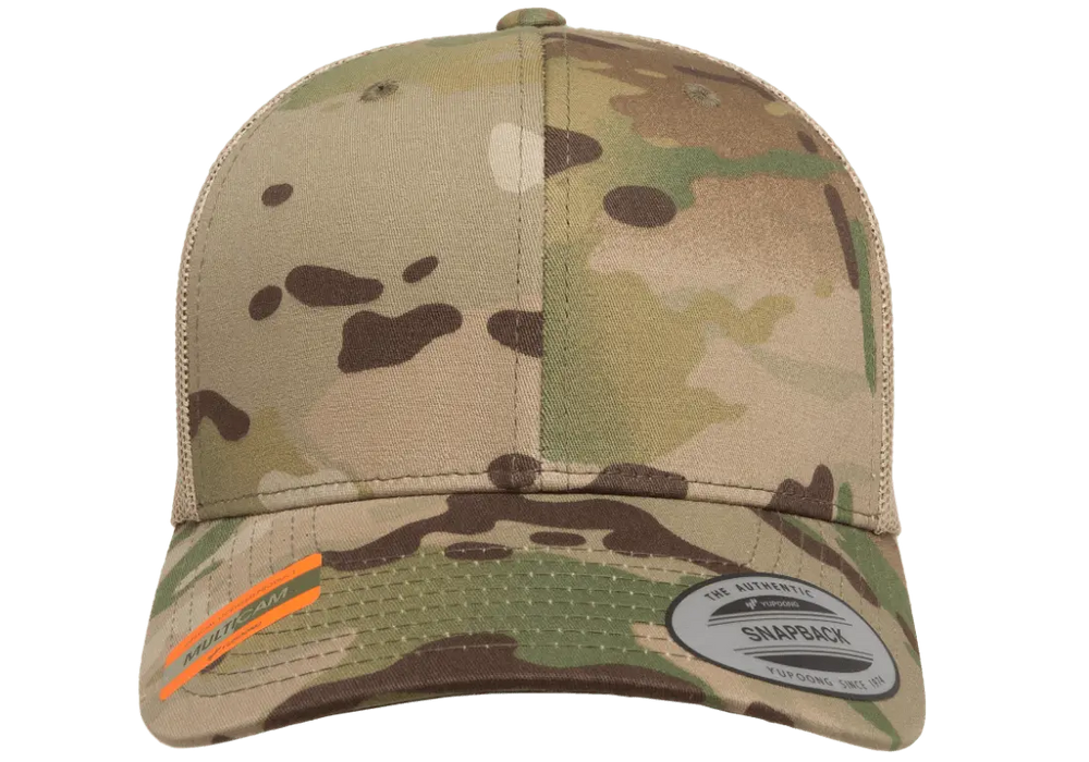 Flexfit® Multicam® Baseball Cap-Black Camo 6277MC