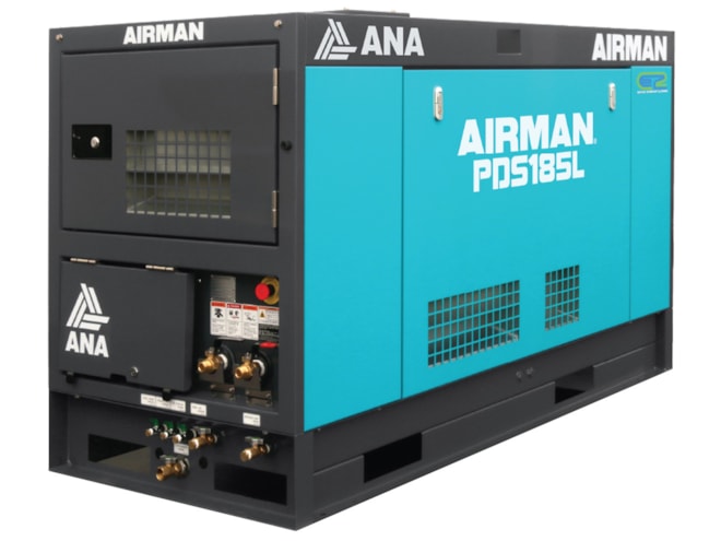 AIRMAN PDS185L COMPRESSOR UTILITY SKIDMOUNT