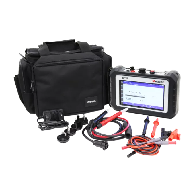 Megger BITE5 Battery Tester for Impedance, or ohmic, lead-acid, NiCD, and lithium-ion batteries