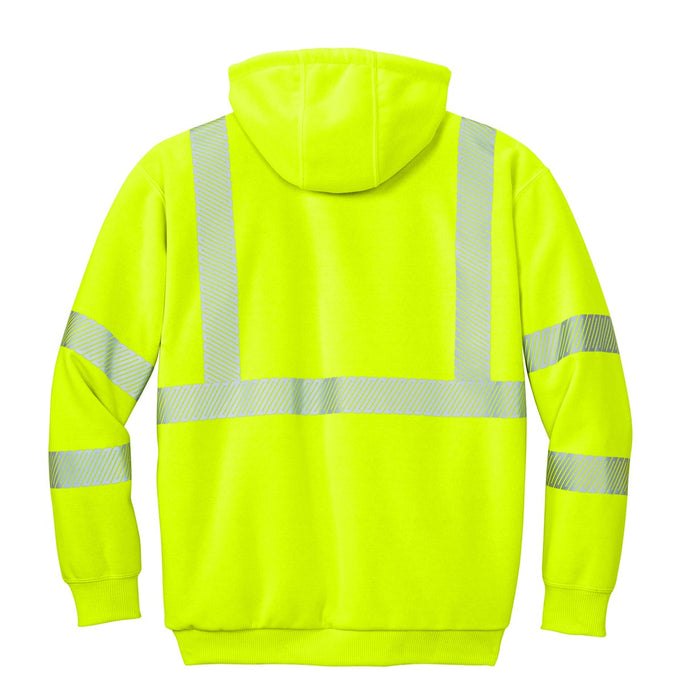 CT104988 Carhartt ANSI 107 Class 3 Lined Full-Zip Sweatshirt