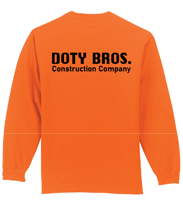 DOTY BROS PC61LSP LONG SLEEVE POCKET TEE