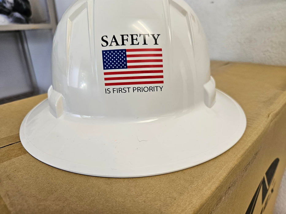 Pyramex Ridgeline HP54110 4 Point Full Brim Hard Hat - Doty