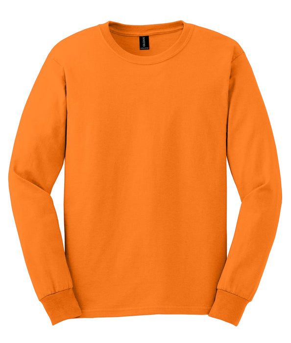 BOUDREAU Gildan G2400 50/50 Safety Orange Long Sleeve