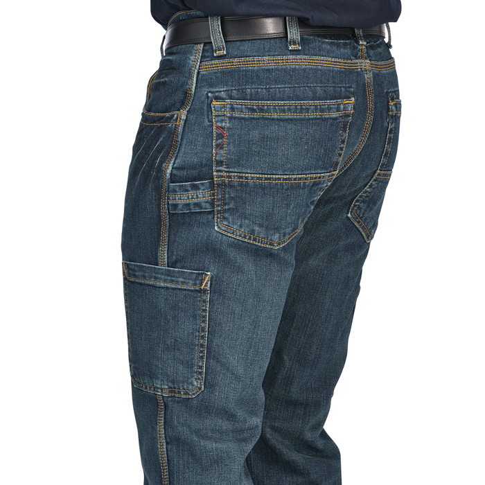 Bulwark PSJ6SD FR Stretch Denim Dungaree 15CAL - RIV