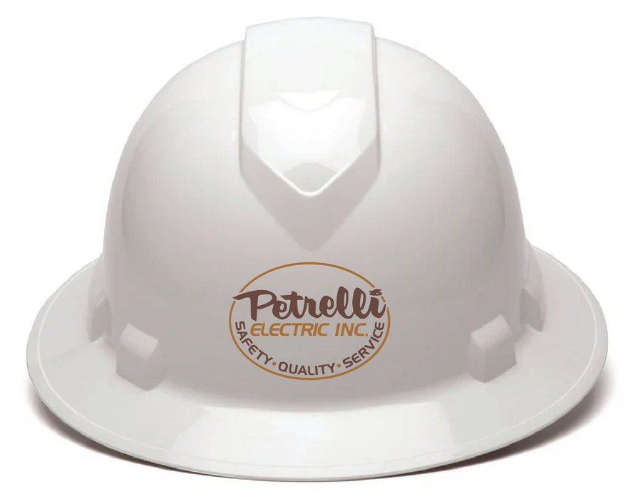 Petrelli Pyramex Ridgeline HP54110 4 Point Full Brim Hard Hat
