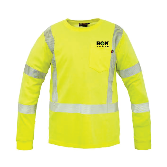 ROK Flamesafe FR Hi-Viz Long Sleeve T-Shirt