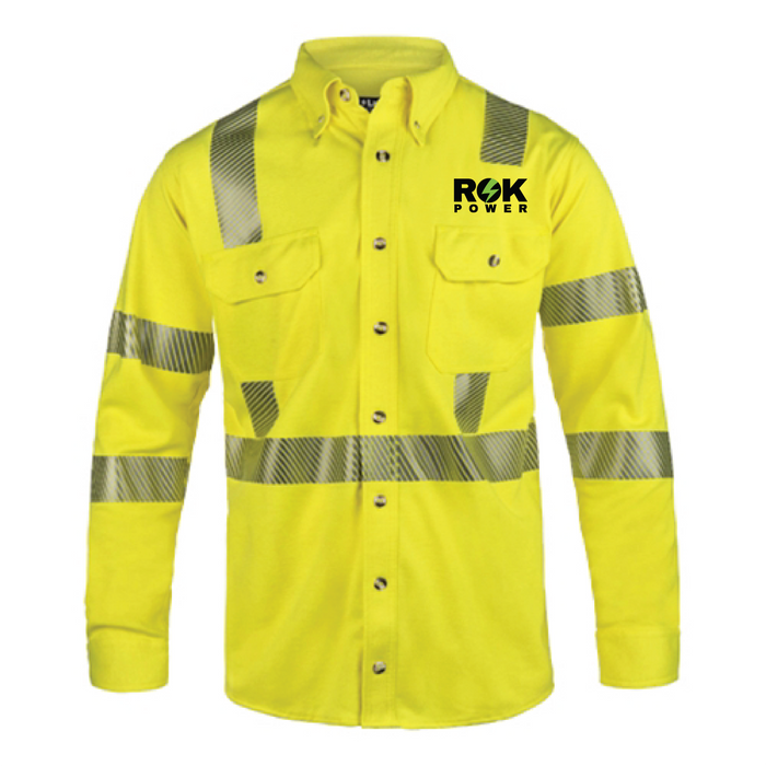 ROK Lakeland ISHAT29RT Hi-Vis Button Up