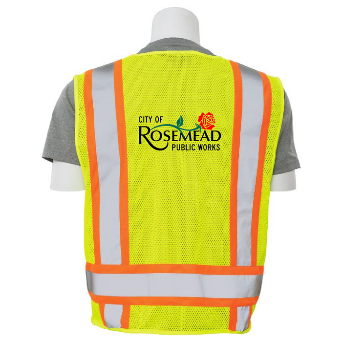 ROSEMEAD 98-2981 Class II Safety Vest Lime