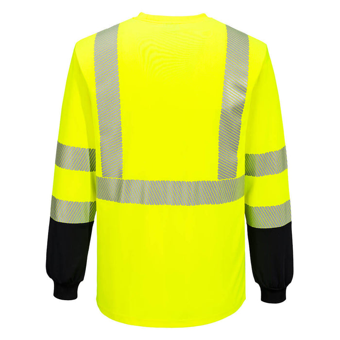 S197 Hi-Vis Long Sleeve Class III Segmented Tape Lime