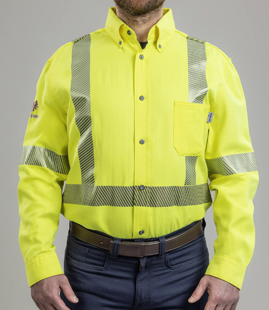 DRIFIRE SHRTV3C3 FR Hi-Vis Work Shirt Class 3