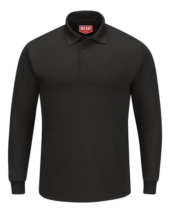 Petrelli SK6L Red Kap Men's Long Sleeve Performance Knit Polo
