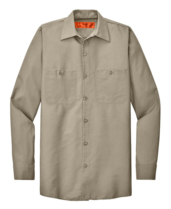 SP14 Red Kap® Long Sleeve Industrial Work Shirt