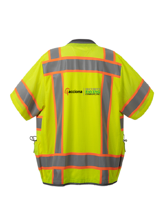 Security Paving JV - SP514C3 CLASS III SURVERYORS VEST